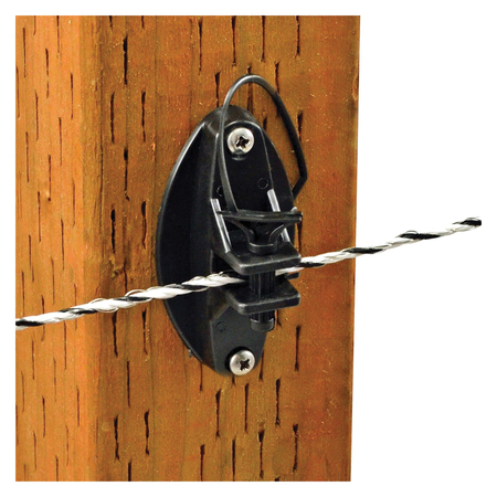 POWERFIELDS PIN LOCK K INSULATOR/WD POST BLK R-PL25-B